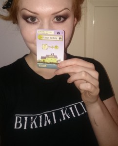 The 'Shnaps Distillery' is a card that Briony fully endorses. 